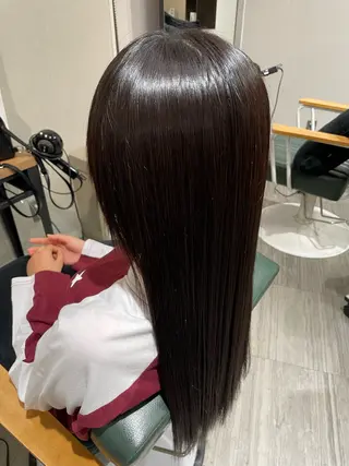 ロング 福石 玲華のヘアスタイル