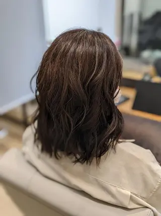 ミディアム カラー Kokeshi/吹上 /Rymlhairのヘアスタイル