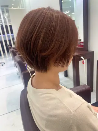 ショート カラー 【千葉駅南口歩1分】 MAKAのヘアスタイル