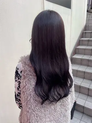 セミロング カラー ヘアアレンジ ･˚✧すずね˚✧* lucia(ルチア)のマツエク・マツパデザイン