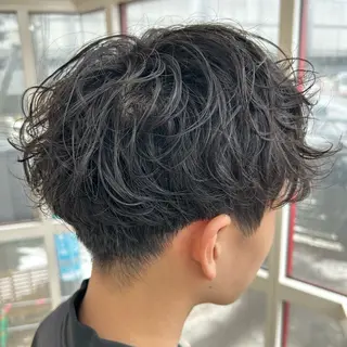 パーマ メンズ メンズパーマ/メンズ カット/たばたよしきのヘアスタイル