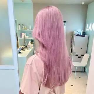 ロング カラー ハイトーン/韓国 レイヤー/るか🎀のヘアスタイル