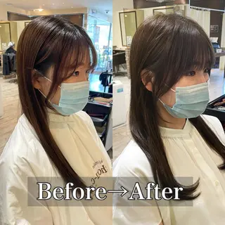 ロング カラー ✨レイヤーお任せ✨ 林有里子のヘアスタイル