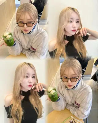 ロング カラー 韓国風ハッシュカット 似合わせレイヤー池袋のヘアスタイル