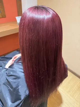 カラー 吉田 梨乃のヘアスタイル