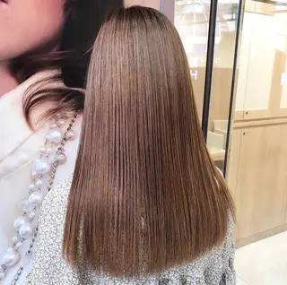 ロング パーマ 丸みショートボブ/ タッセルボブ 吉野のヘアスタイル