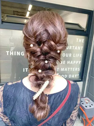 ヘアアレンジ 中富 🍪みなのヘアスタイル