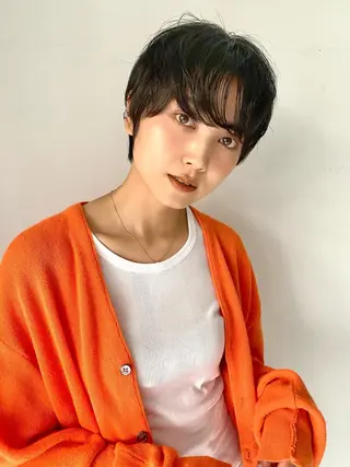 ショート カラー 🍃ショートヘア🍃 北林春樹のヘアスタイル