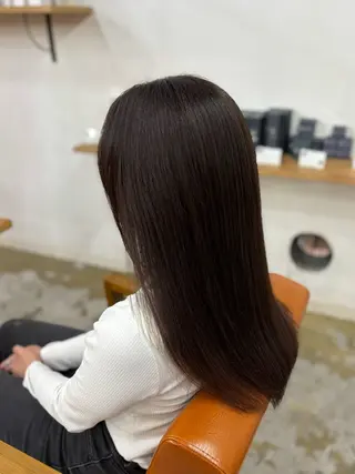 ロング 金子 千登のヘアスタイル