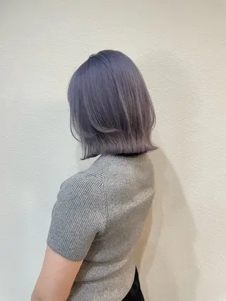 ミディアム カラー ゆな🎀ハイトーン /レイヤーのヘアスタイル
