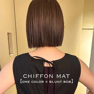 ミディアム カラー ⌇🌹透明感カラー 🌹ᴍᴇɢᴜᴍɪ ⌇のヘアスタイル