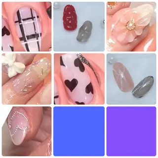 ネイル エルバイノリコ 岩下パラジェル取扱店のネイルデザイン