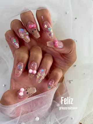 ネイル Feliz 楽しいネイルサロンのネイルデザイン