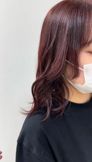 ショート カラー 艶髪 黄金比みくのヘアスタイル