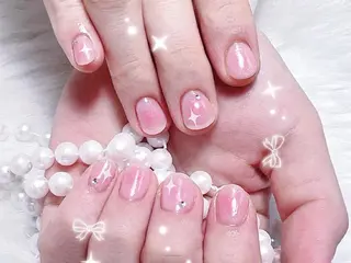 ネイル 🦋チップ長さだし 専門店🦋のネイルデザイン