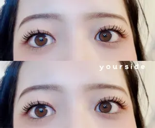 マツエク・マツパ yourside スタッフのマツエク・マツパデザイン