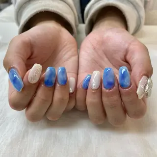 セミロング 池袋痛ネイル Nok. 渡辺のネイルデザイン