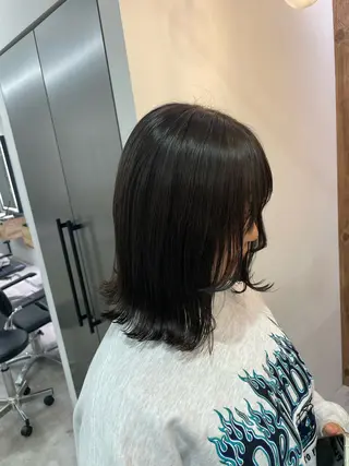 ミディアム 神 嵩徳のヘアスタイル