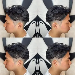 ショート パーマ メンズ 1ｍｍも妥協しない 圧倒的メンズカットのヘアスタイル