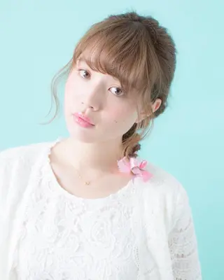 ヘアアレンジ トップスタイリスト 小澤純一のヘアスタイル