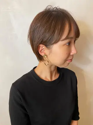ショート 藤田 遼のヘアスタイル
