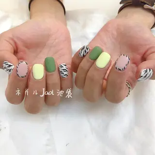 ミディアム ネイルJaol 池袋のネイルデザイン