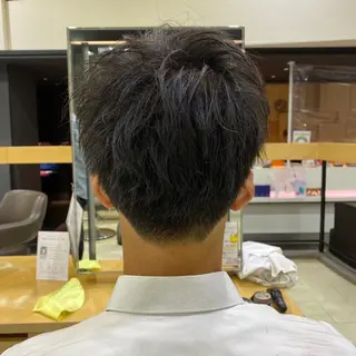 ショート カラー ヘアアレンジ メンズ TSUNA 🌙 Lim 五反田のマツエク・マツパデザイン