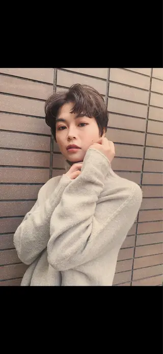 ショート 丹羽大喜 縮毛矯正/美髪矯正のヘアスタイル