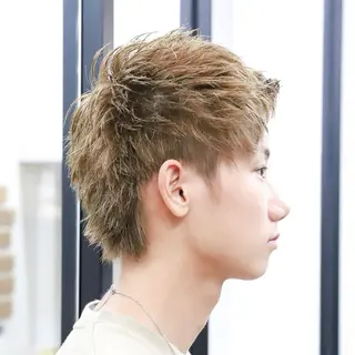 ショート カラー メンズ メンズヘア専門 ウタカユウキのヘアスタイル