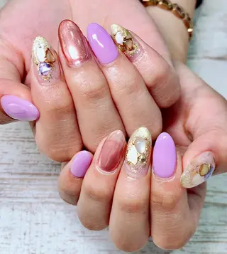 ネイル Lino+ ネイル&よもぎ蒸しのネイルデザイン