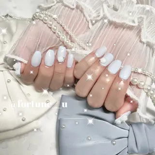 ネイル 💜5/4空✩.* Yuuna💜のネイルデザイン
