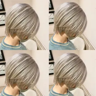 ショート カラー レイヤー×艶髪特化 マネージャー安藤光司のヘアスタイル