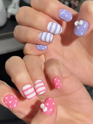 ミディアム Atelier nail salonのネイルデザイン