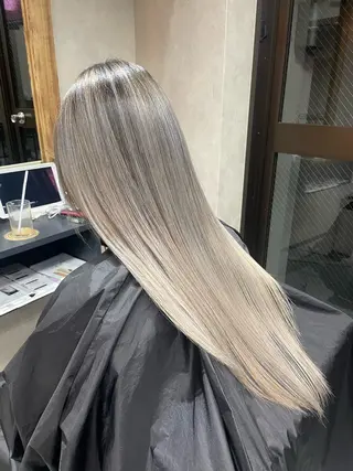 ロング カラー パーマ ヘアアレンジ メンズ SUNNY ななのヘアスタイル