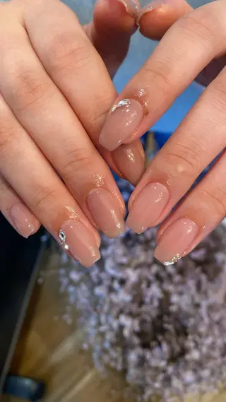 ネイル crystal ⭐︎ colorのネイルデザイン