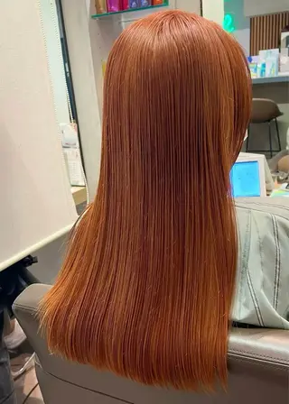ロング カラー 深山 くるみのヘアスタイル