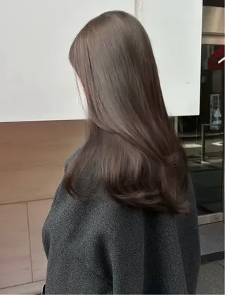 ロング 中村 美穂のヘアスタイル