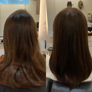 ロング カラー 濱本 浩安のヘアスタイル