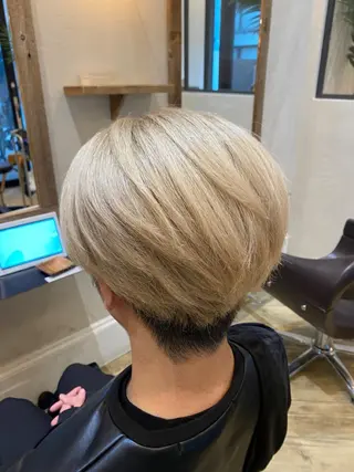 ショート マツモト シゲキのヘアスタイル
