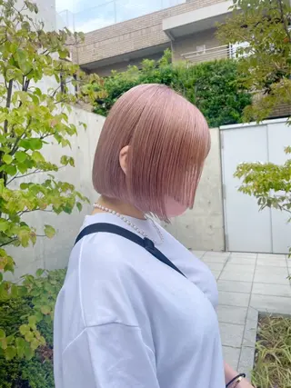カラー pink hair 🩷mayu🩷のヘアスタイル