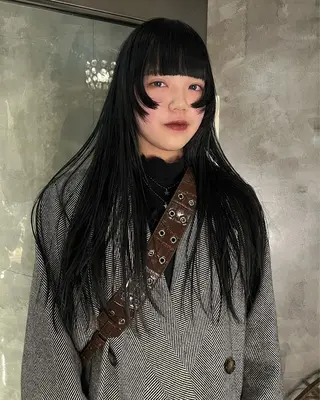 ロング カラー haco＋所属・圧倒的デザイン力 店長🎨RENAのヘアスタイル