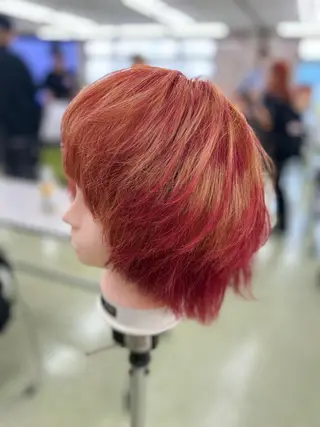 ミディアム カラー パーマ ヘアアレンジ メンズ キッズ ネイル マツエク・マツパ アイブロウ 堀井 凌平のヘアスタイル