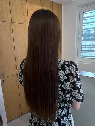 ロング 岸 来未のヘアスタイル