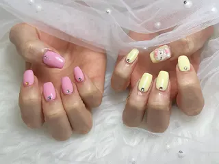 ネイル Eclat〔ｴｸﾗ〕 MOEKA𝜗𝜚*のネイルデザイン