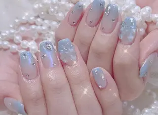 ネイル 🐳彩羽チップ 長さだし専門🐳のネイルデザイン