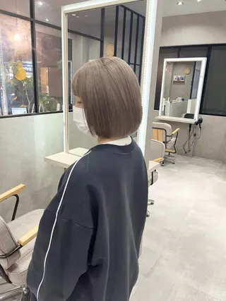 ショート カラー 長谷川 湧のヘアスタイル