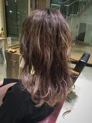 ロング カラー 松村 崇弘のヘアスタイル