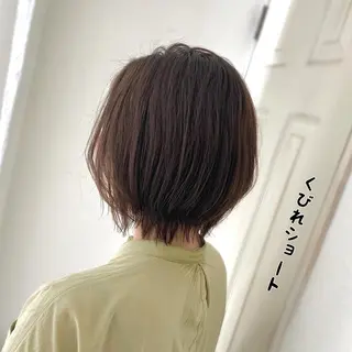 ショート カラー 🍑もも 🍑のヘアスタイル