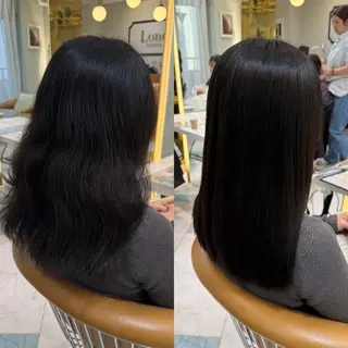 ミディアム 髪質改善/縮毛矯正/ ボブ/店長/水野拓也のヘアスタイル