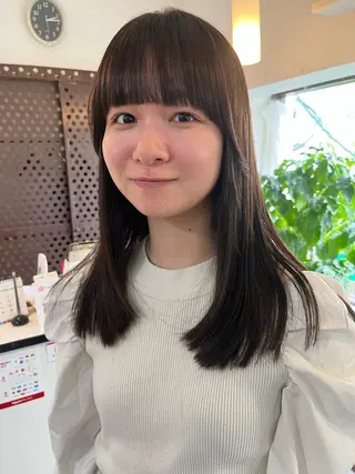 ロング 似合わせパーマ/ 山本銀次郎のヘアスタイル